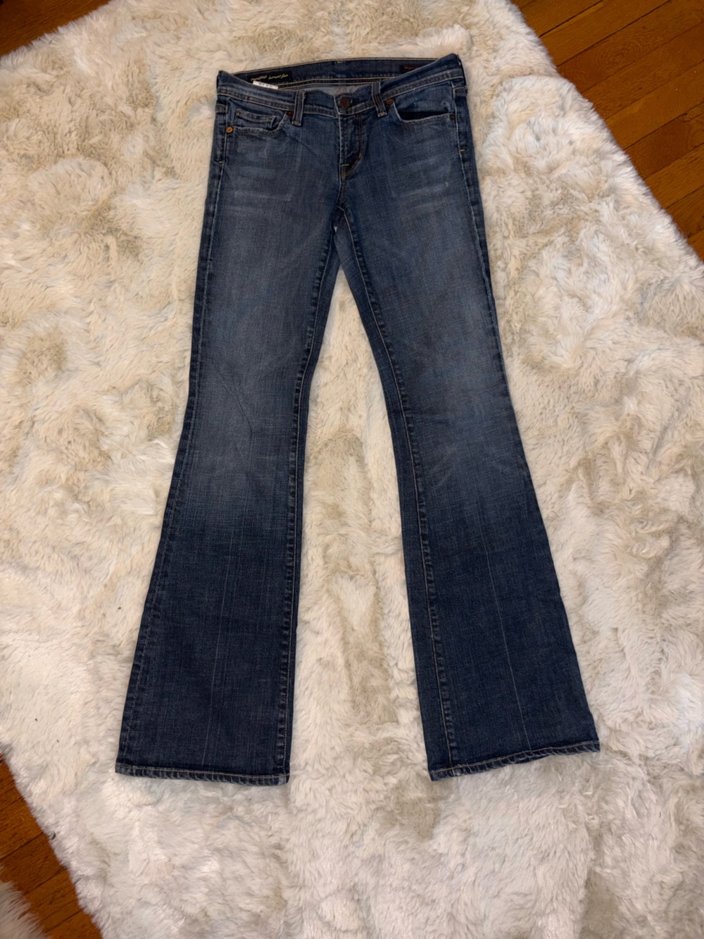 Citizens of Humanity Dark Blue Bootcut Jeans